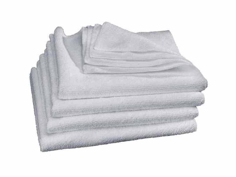 WeatherTech Microfiber Cleaning Cloth - White 8AWCC1 Photo - Primary