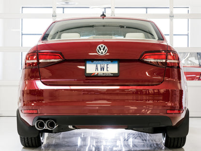 AWE Tuning 09-14 Volkswagen Jetta Mk6 1.4T Touring Edition Exhaust - Chrome Silver Tips 3015-22064 3015-22064 Photo - Mounted