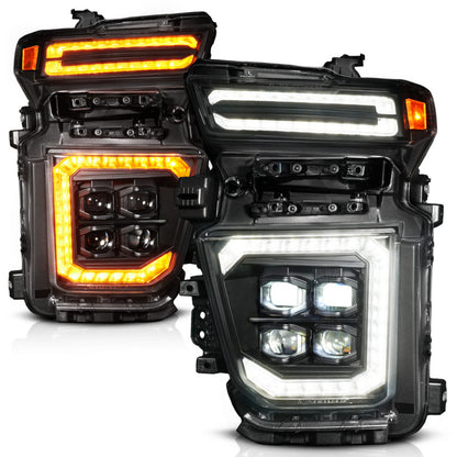 ANZO Z-Series 20-23 Chevy Silverado 2500/3500 Z-Series Full LED Proj Headlights Black - Driver Side 111619X-L 111619X-L User 1