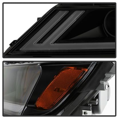 SPYDER xTune 14-18 Chevy Impala (Excl Limited) DRL Halogen Proj Headlights - Blk Smk (PRO-JH-CIM15-LB-BSM) 9042881 9042881 Photo - Unmounted