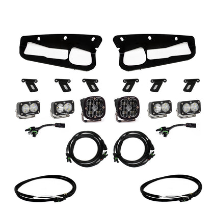 Baja Designs 2021+ Ford Bronco Clear SAE Fog Pocket Kit w/Upfitter 447761UP 447761UP User 1