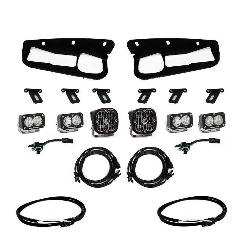 Baja Designs 2021+ Ford Bronco Clear SAE Fog Pocket Kit w/Upfitter 447761UP 447761UP User 1