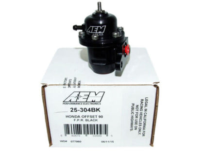 AEM Electronics Fuel Pressure Regulator Black Honda Acura 25-304BK Photo - out of package