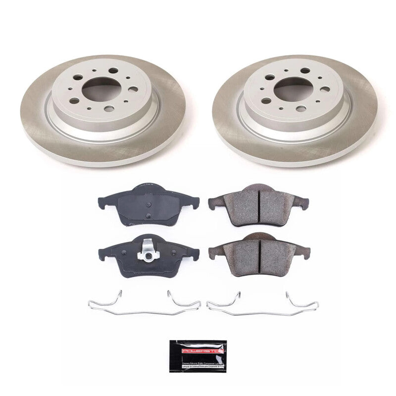 PowerStop Power Stop 03-07 Volvo XC70 Rear Semi-Coated Rotor Kit SC5196 SC5196 Photo - Primary