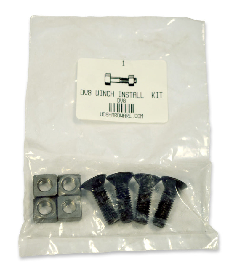 DV8 Offroad Winch Mounting Kit for DV8 12K Winches Used w/ Winch Plates WMK12K WMK12K Photo - Primary