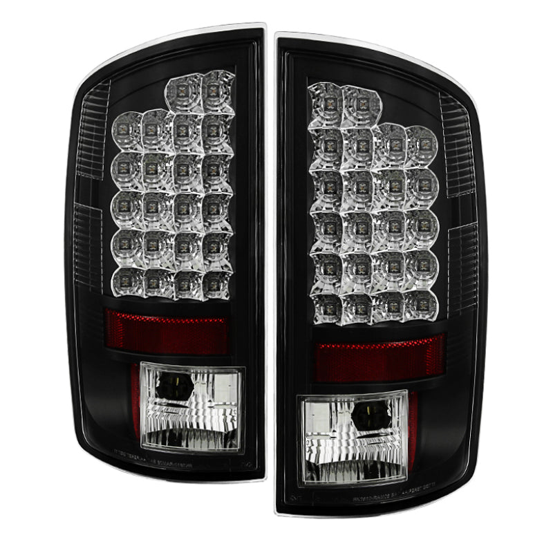 Spyder Dodge Ram 07-08 1500/Ram 07-09 2500/3500 LED Tail Lights Black ALT-YD-DRAM06-LED-BK 5002617 5002617 Photo - Primary