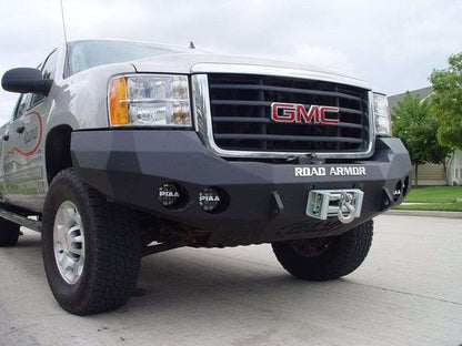 Road Armor 08-10 GMC 2500 Stealth Front Winch Bumper - Tex Blk 37400B 37400B Photo - Primary