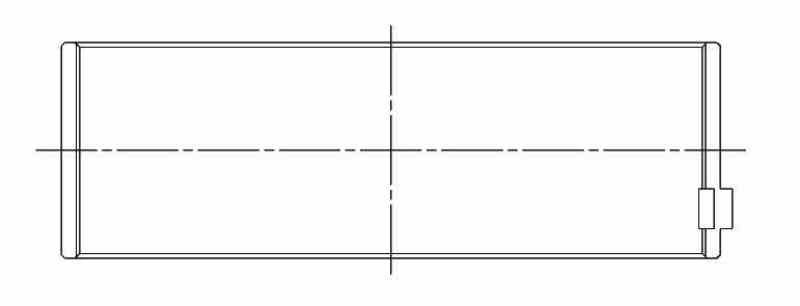 ACL Chrysler 345, 370 ci (5.7L/6.1L) Hemi .25 Oversize High Performance Rod Bearing Set 8B1808H-.25 8B1808H-.25 Technical Drawing