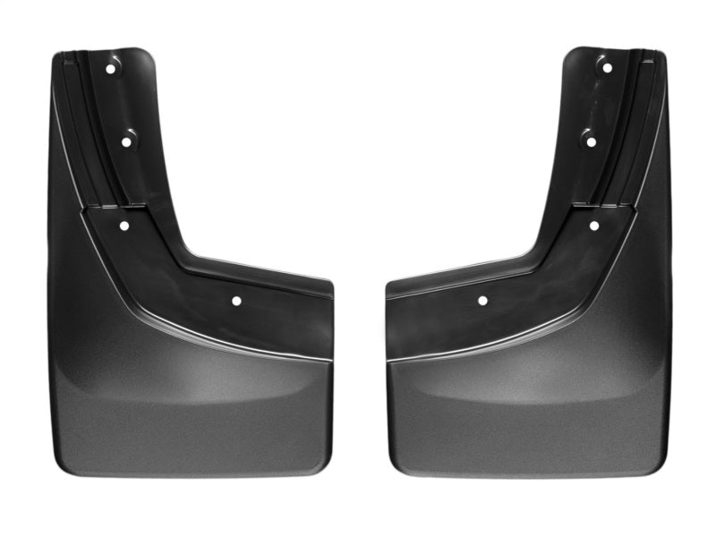 WeatherTech 14+ Chevrolet Silverado No Drill Mudflaps - Black 110035 Photo - Primary