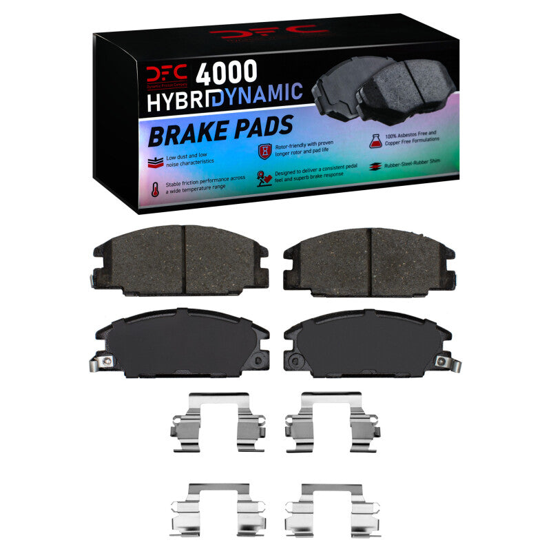 DFC DFC 4000 HybriDynamic Brake Pads Brakes, Rotors & Pads Brake Pads - OE main image