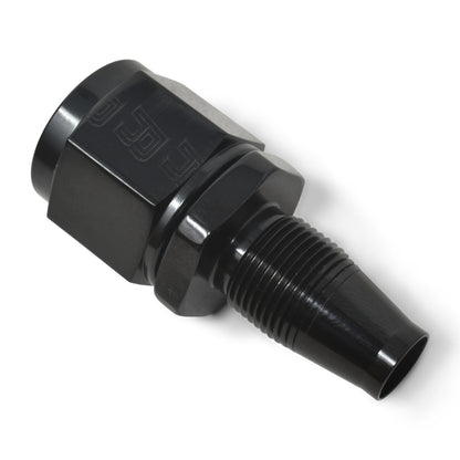 Russell -8 AN Hose End Without Socket Straight Polished and Black Anodized 615033 Photo - out of package