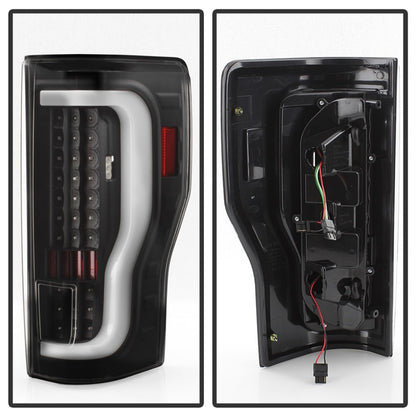 SPYDER xTune 17-18 Ford F-250 Super Duty (Excl LED Models) LED Tail Lights - Black (ALT-ON-FS17-LBLED-BK) 9041600 9041600 Photo - Unmounted