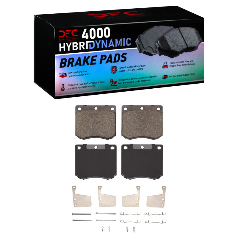 DFC DFC 4000 HybriDynamic Brake Pads Brakes, Rotors & Pads Brake Pads - OE main image