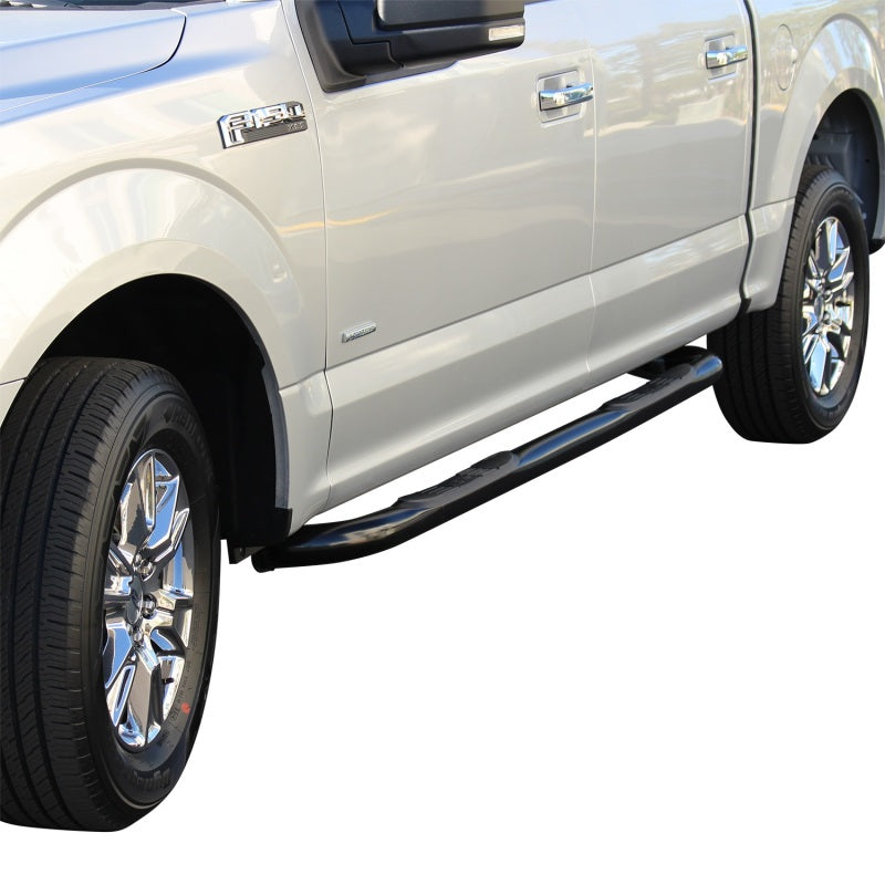 Westin 2015-2018 Ford F-150 SuperCrew Signature 3 Nerf Step Bars - Black 25-3945 25-3945 Photo - Mounted