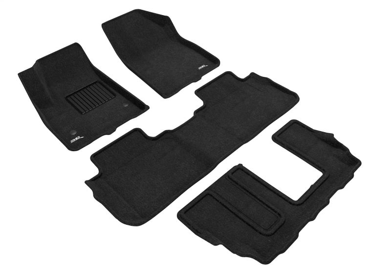 3D MAXpider 17-23 GMC Acadia With Bench 2Nd Row Elegant Black R1 R2 R3 L1GM02104709 L1GM02104709 Photo - Primary