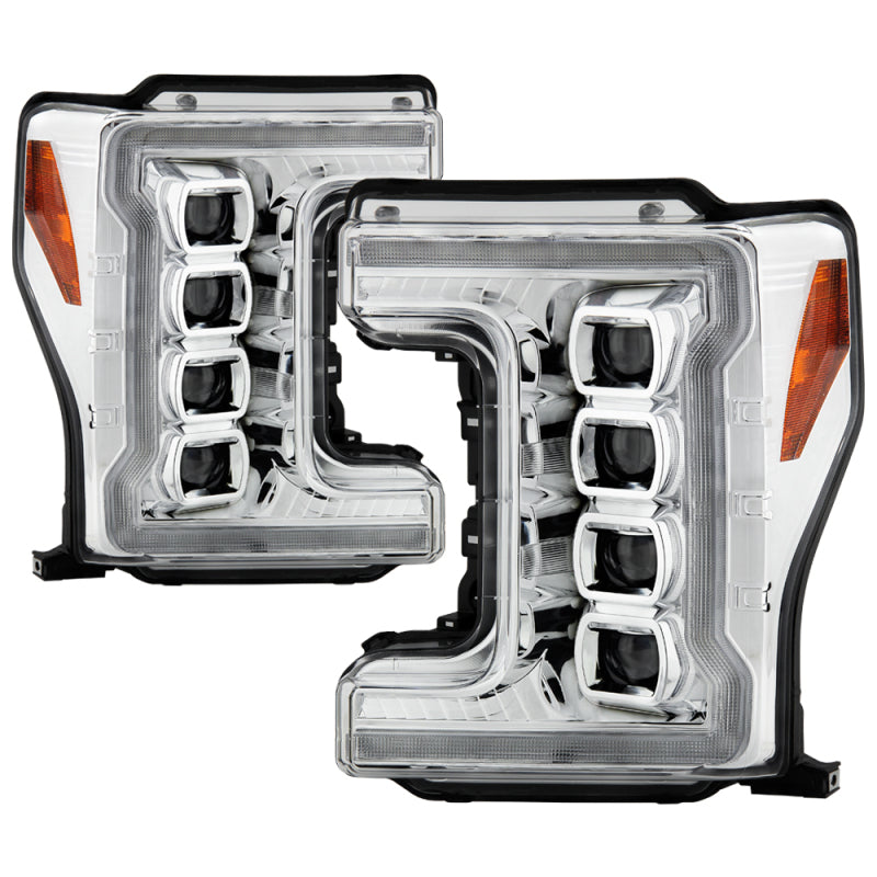 Spyder Ford F-250/F-350/F450 17-18 Full LED Headlights Black PRO-YD-FS17HALAP-SEQ-C 5087447 5087447 Photo - Primary