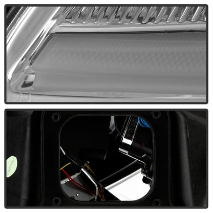 SPYDER 05-13 Chevy Corvette C6 Projector Headlights Seq LED Turn Signal w/SB DRL Parking Light 5087928 5087928 User 3