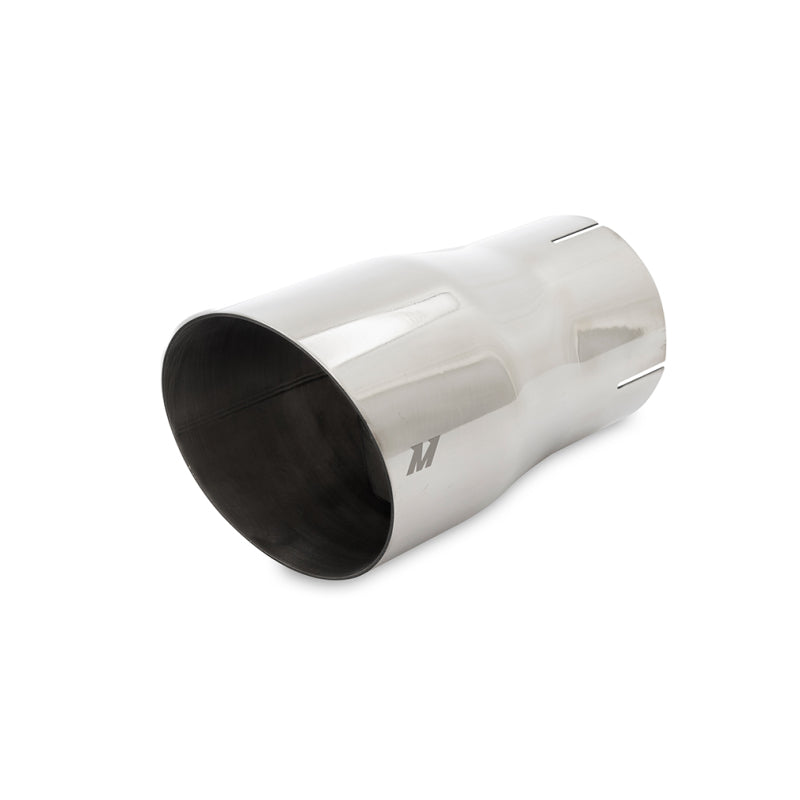 Mishimoto Clamo-On Single Wall Exhaust Tip 5in Outlet - Polished MMEXH-TIP-SWP MMEXH-TIP-SWP Photo - Primary