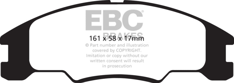 EBC Disc Brake Pad Set UD1339 Photo - Primary