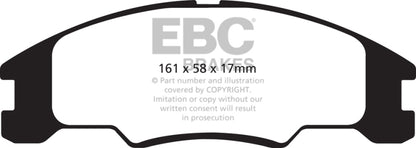 EBC Disc Brake Pad Set DP21822 Photo - Primary