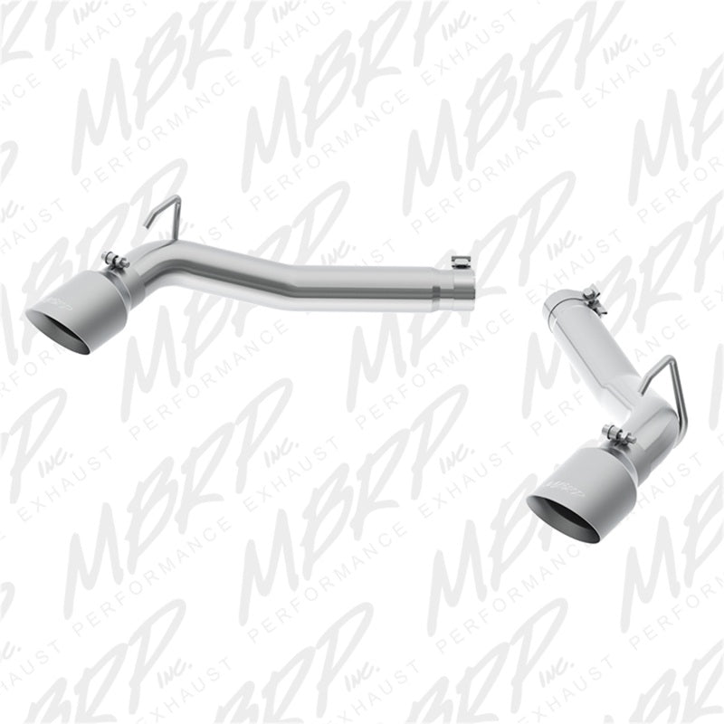 MBRP 2010-2015 Chevrolet Camaro V8 6.2L 3in T304 Axle Back Muffler Delete S7019304 S7019304 Photo - Primary