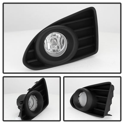Spyder Scion IQ 2012-2013 OEM Fog Light w/Switch- Clear FL-SIQ12-C 5077868 5077868 User 1