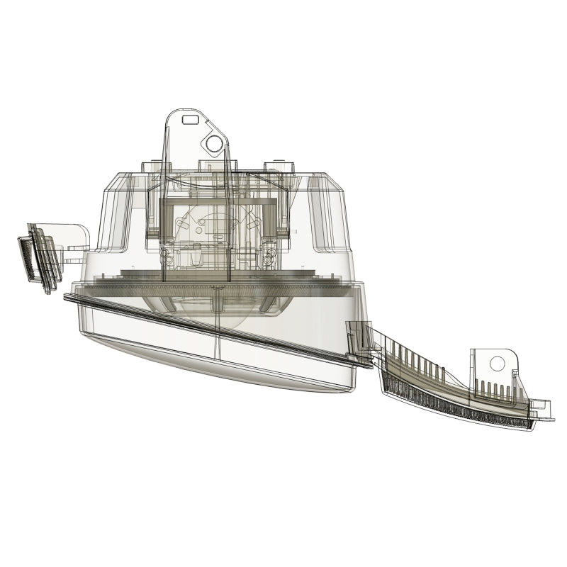 ORACLE Lighting Oracle Ford Bronco 21+ Oculus  Bi-LED Projector Headlights 5886-001 5886-001 Technical Drawing