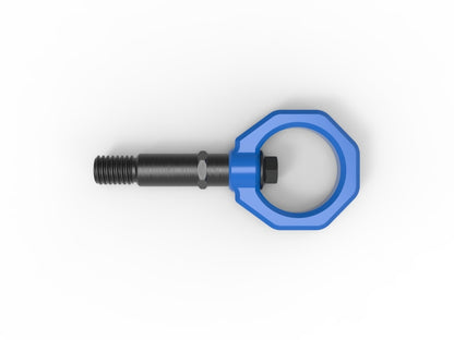 aFe Control Rear Tow Hook Blue 20-21 Toyota GR Supra (A90) 450-721002-L 450-721002-L Photo - Unmounted