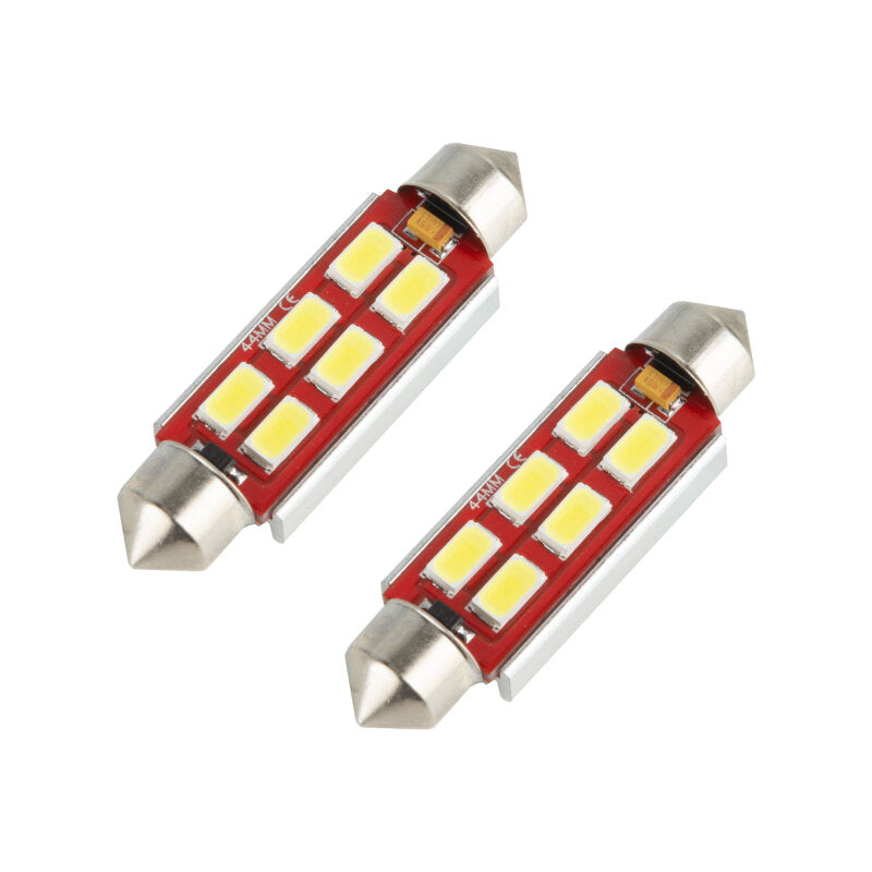 ORACLE Lighting Oracle 44MM 6 LED 3-Chip Festoon Bulbs (Pair) - Cool White 5207-001 5207-001 Photo - Mounted