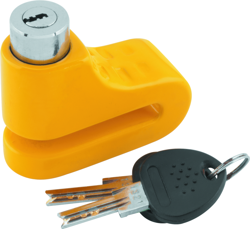 BikeMaster Bully Lock Disc Lock 5.5mm - Yellow 132247 132247 Photo - Primary