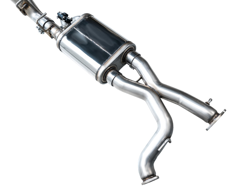 AWE Tuning 22-24 Ford Bronco Raptor 4WD Dual BashGuards Cat-Back SwitchPath Exhaust (No Tips) 3025-31327 3025-31327 Photo - out of package