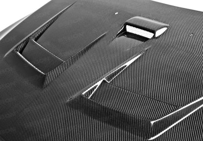 Seibon 08-12 Mitsubishi Evo X Carbon Fiber Hood HD0809MITEVOX-DV Photo - Primary