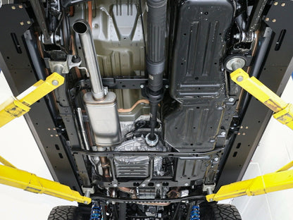 aFe ROCK Basher Exhaust Cat-Back 3in SS-409 2020 Jeep Gladiator (JT) V6-3.6L 49-48082 49-48082 Photo - Mounted