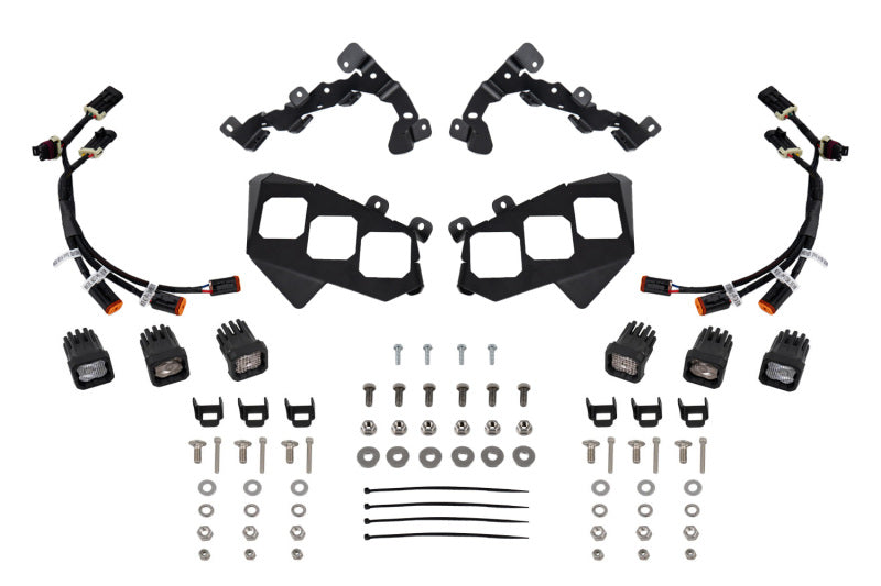 Diode Dynamics 17-24 Can-Am Maverick X3 C1 Headlamp Kit - Pro White ABL (Pair) DD7888 DD7888 Photo - Primary