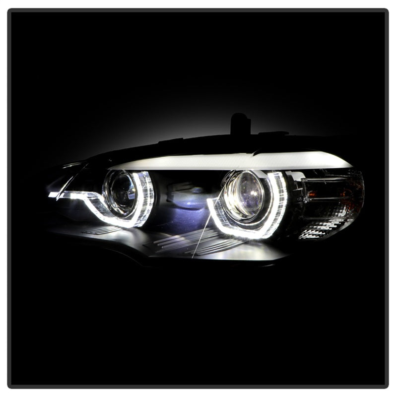 Spyder BMW X5 E70 07-10 Xenon/HID AFS High-Power LED Headlights - Black PRO-YD-BMWE7007AFSHIDAP-BK 5088239 5088239 Photo - Unmounted
