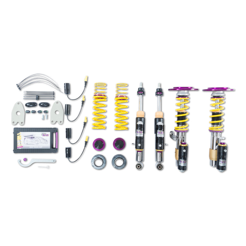 KW Coilover Kit V4 2015 BMW M3 (F80) / M4 (F82) w/ Electronic Suspension 3A7200AP 3A7200AP Photo - Primary