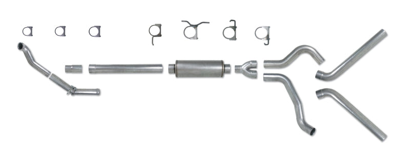 Diamond Eye Performance Diamond Eye KIT 4in TB DUAL SS: 94-97 FORD 7.3L F250/F350 PWRSTROKE NFS W/ CARB EQUIV STDS K4308S K4308S Photo - Unmounted