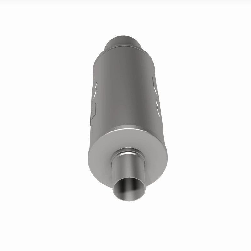 MagnaFlow 6" Round Center/Center Performance Muffler With Tip 14817 360 Degree Image Set
