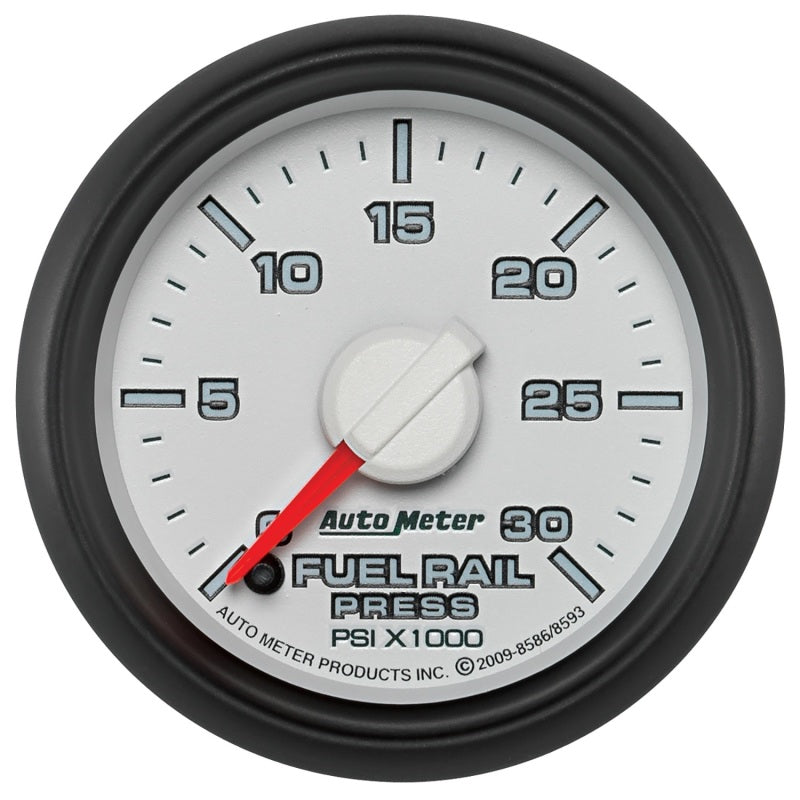 Autometer 2-1/16" Fuel Rail Pressure 0-30K Psi Stepper Motor Gen 3 Dodge 8586 Photo - Primary