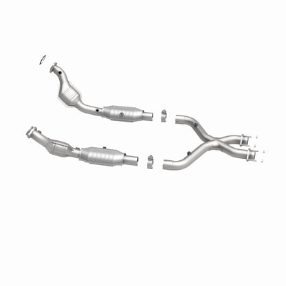 MagnaFlow Ford Mustang California Grade CARB Compliant Direct-Fit Catalytic Converter 454018 360 Degree Image Set