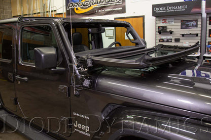 Diode Dynamics 18-21 Jeep JL Wrangler/Gladiator SS6 Cowl LED Bracket Kit - Amber Flood DD6095 DD6095 User 8
