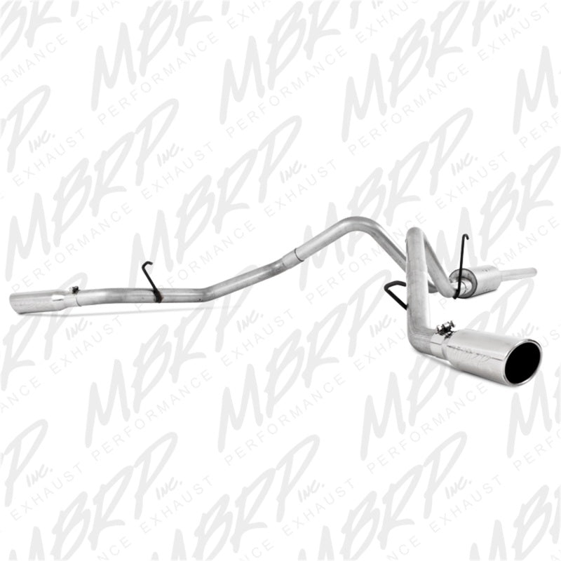 MBRP 2006-2008 Dodge Ram Hemi 1500 5.7L SC/CC-SB Cat Back Dual Split Side S5128AL Photo - Primary