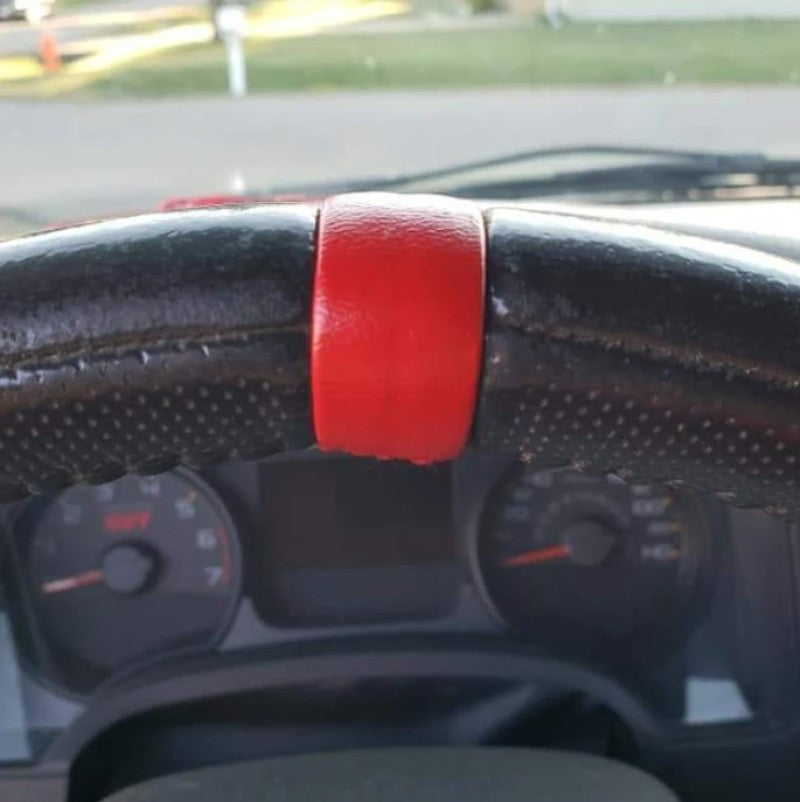 BuiltRight Industries 09-14 Ford Raptor Steering Wheel Stripe Kit - Red 108001 108001 User 1
