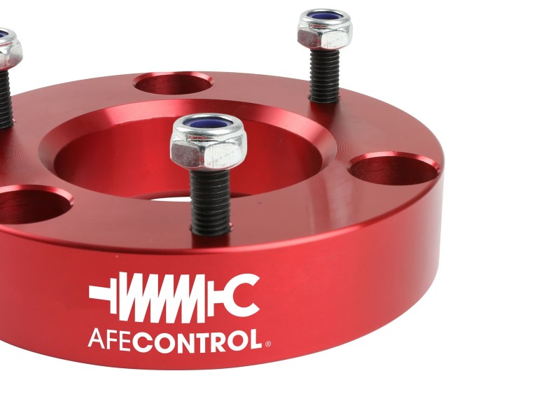 aFe CONTROL 2.0 IN Leveling Kit 07-21 GM 1500 - Red 416-40T001-R 416-40T001-R Photo - Close Up
