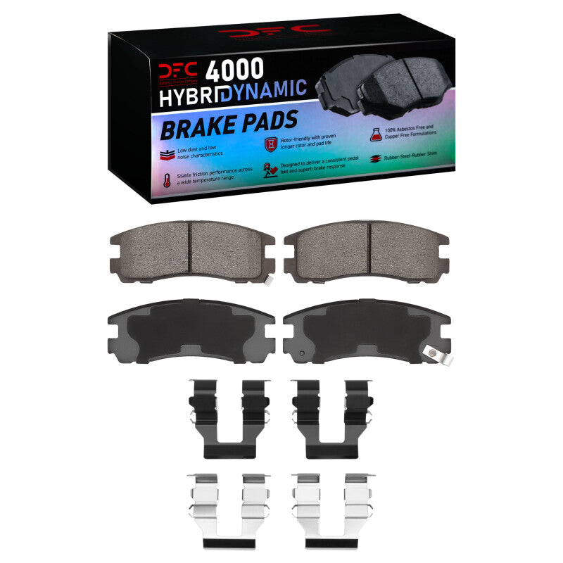 DFC DFC 4000 HybriDynamic Brake Pads Brakes, Rotors & Pads Brake Pads - OE main image