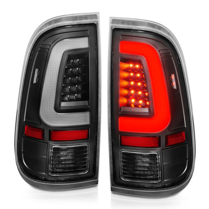 ANZO 2008-2016 Ford F-250 LED Taillights Black Housing Clear Lens (Pair) 311356 311356 User 1