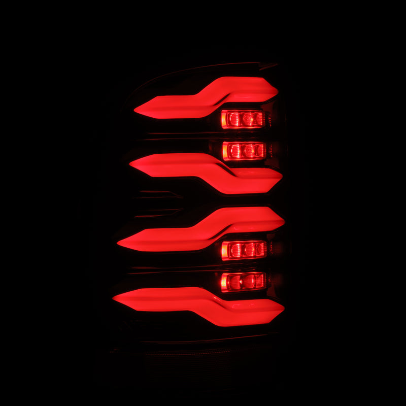 AlphaRex 09-18 Dodge Ram Luxx-Series LED Tail Lights Alpha-Black w/ Activation Light & Seq. Signal 640003 640003 User 2