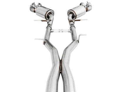 AWE Tuning 16-19 Chevy Camaro SS Res Cat-Back Exhaust -Touring Edition (Quad Chrome Silver Tips) 3015-42092 3015-42092 Photo - out of package