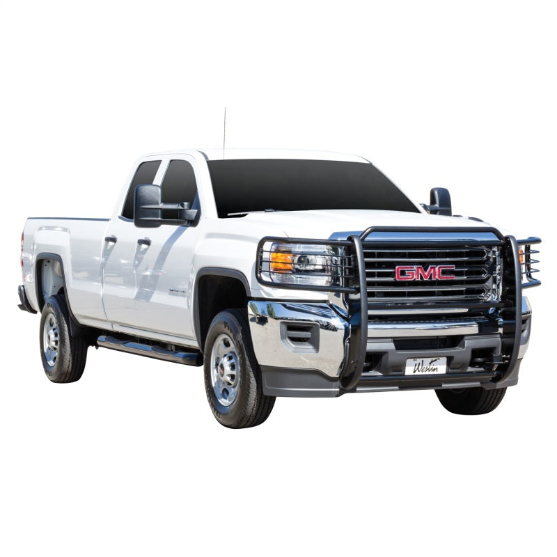 Westin 2015-2018 GMC Sierra 25/3500 Sportsman Grille Guard - Black 40-3795 40-3795 Photo - Mounted