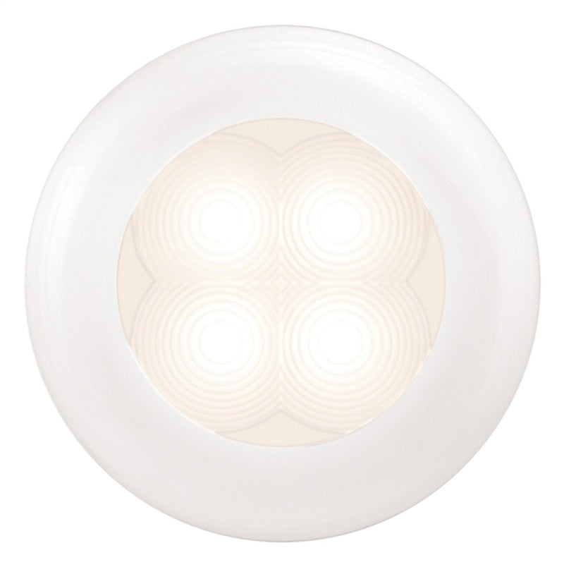 Hella Courtesy Lamp Rnd Wwht Md24 Wh Rim 2Xt 980501741 980501741 Photo - Primary
